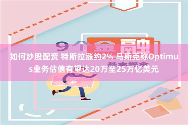 如何炒股配资 特斯拉涨约2% 马斯克称Optimus业务估值有望达20万至25万亿美元